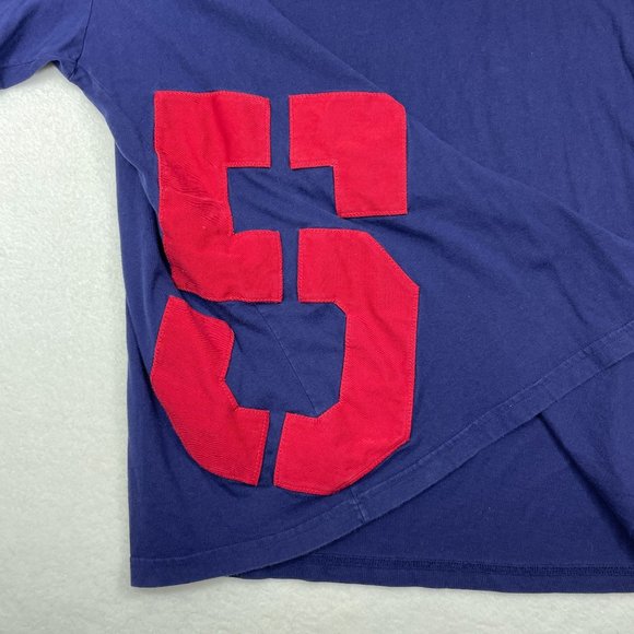 Polo Ralph Lauren Mens Military Retro Graphic TShirt Size XXL Blue Short Sleeve - Picture 6 of 9